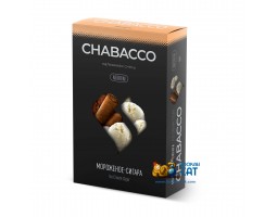 Смесь Chabacco Ice Cream Cigar (Мороженое - Сигара) Medium 50г Смесь Chabacco Ice Cream Cigar (Мороженое - Сигара) Medium 50г